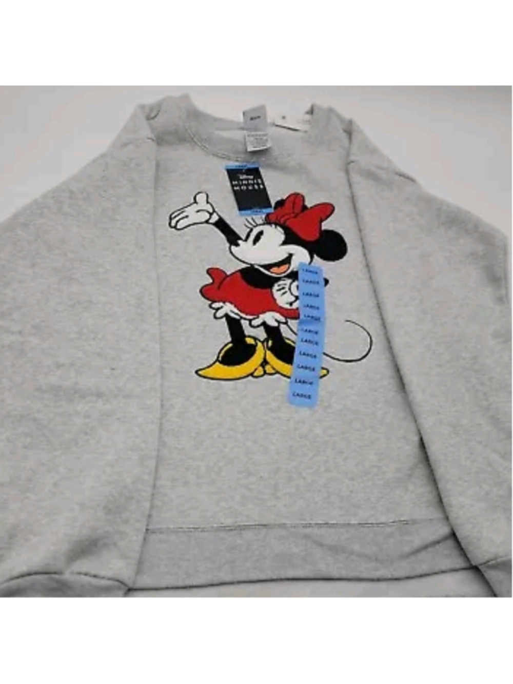 Disney New Minnie Mouse color Grey Heather Size Small NWT